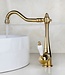 Rene Houtman Nostalgische Wastafelkraan | Antiek Goud | H27,5 cm