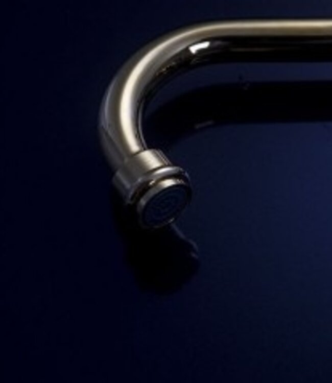 Rene Houtman Nostalgische Wastafelkraan | Antiek Goud | H27,5 cm