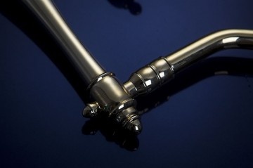Rene Houtman Nostalgische Wastafelkraan | Antiek Goud | H27,5 cm