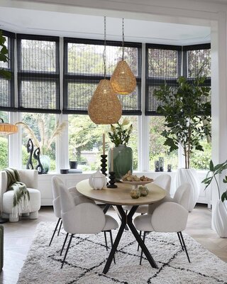 Light&Living Hanglamp Kabinda | Naturel | H51 x Ø40 cm