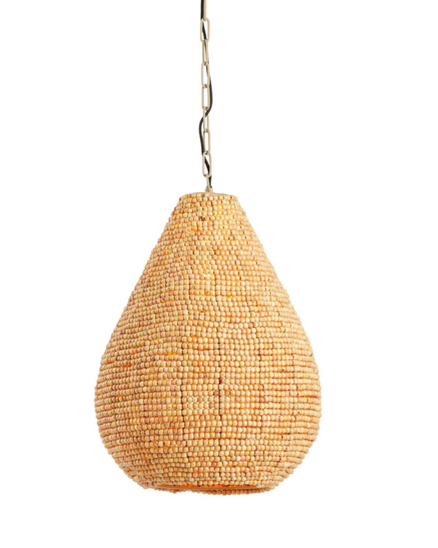 Light&Living Hanglamp Kabinda | Naturel | H51 x Ø40 cm