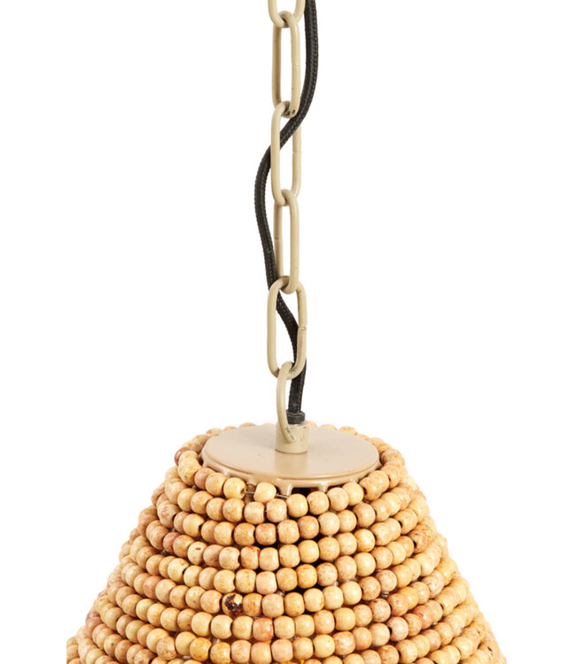 Light&Living Hanglamp Kabinda | Naturel | H51 x Ø40 cm