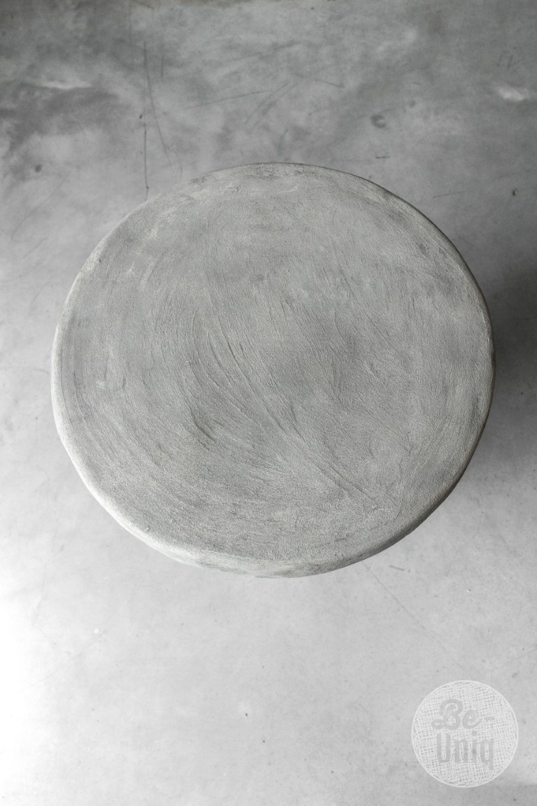 Be-Uniq Bijzettafel | Drum | Organic Collection H46 x D42 cm