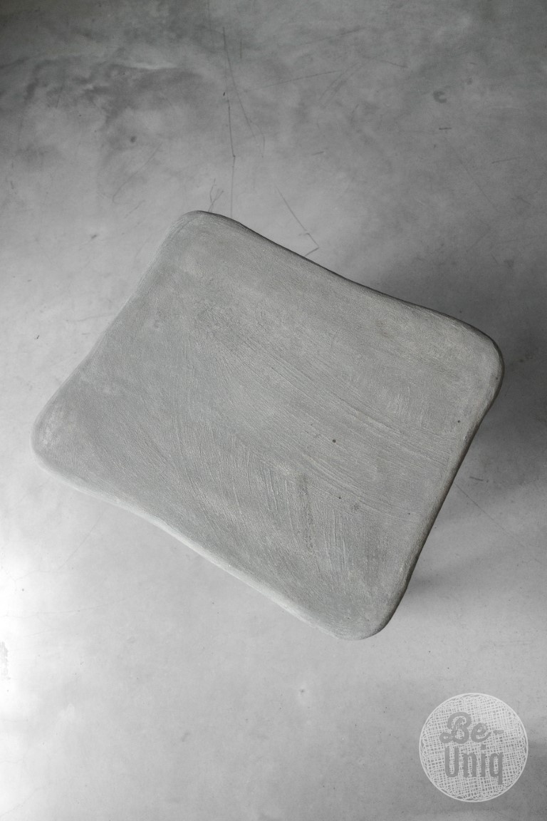 Be-Uniq Bijzettafel | 4 Poten | Organic Collection H41 x B42 x D35 cm