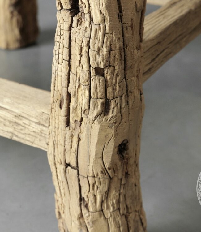 Be-Uniq Origineel Oude Ronde Tafel | China | H72 x D100 cm