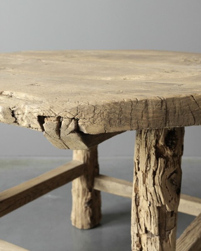 Be-Uniq Origineel Oude Ronde Tafel | China | H72 x D100 cm