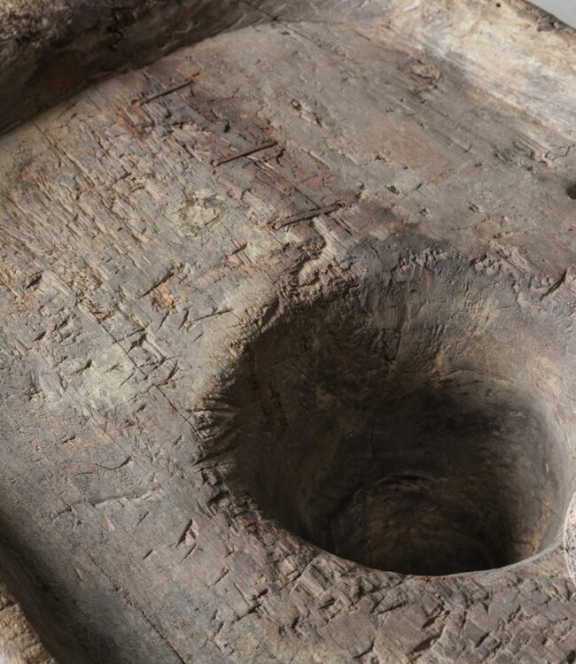 Be-Uniq Oude Vijzel Salontafel | Nepal | H29 x B91 x D53 cm