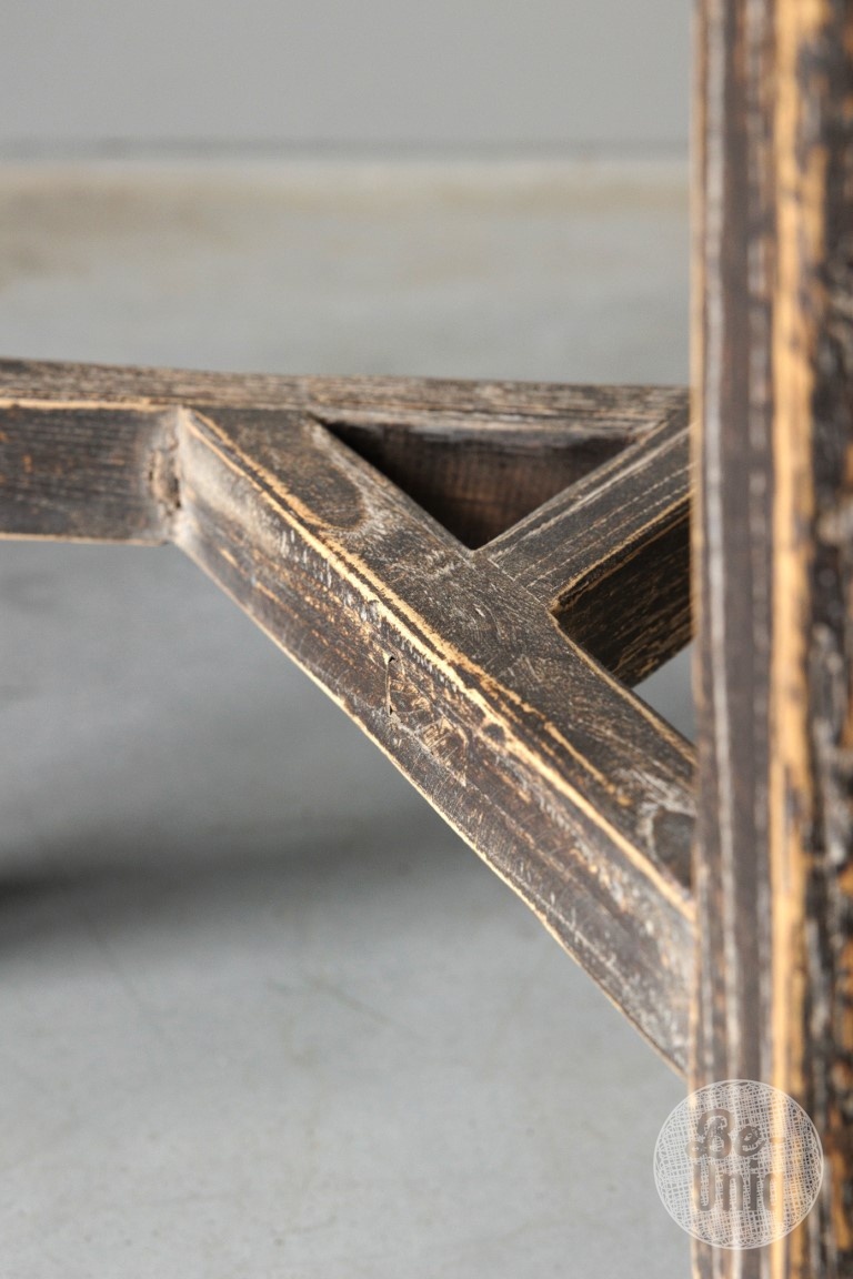 Be-Uniq Oude Bijzettafel | China | Rond | H52 x D47 cm