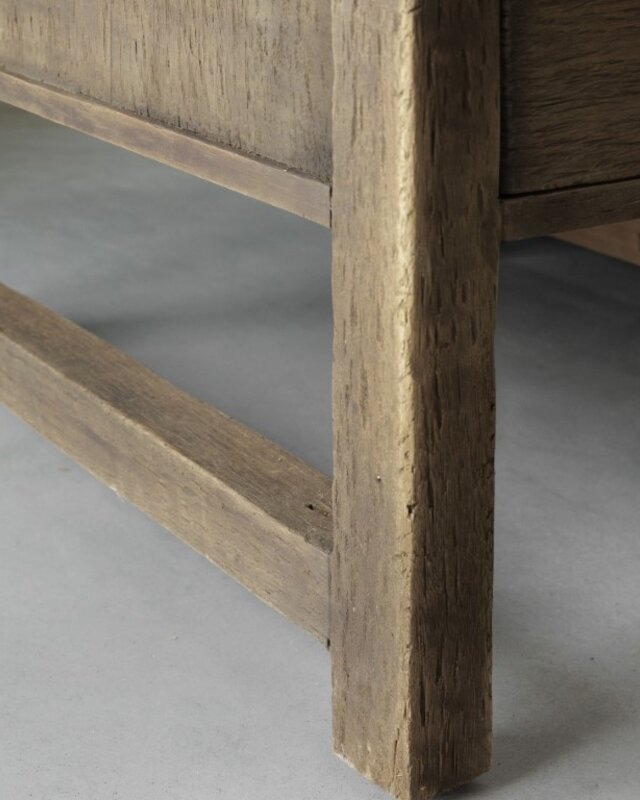 Be-Uniq Bijzettafel Met Lade | Rustic Collection | H50 x B70 x D70 cm