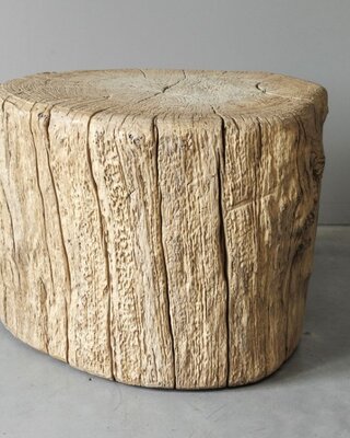 Be-Uniq Bijzettafel | Organisch Hout | H50 x B63 x D48 cm