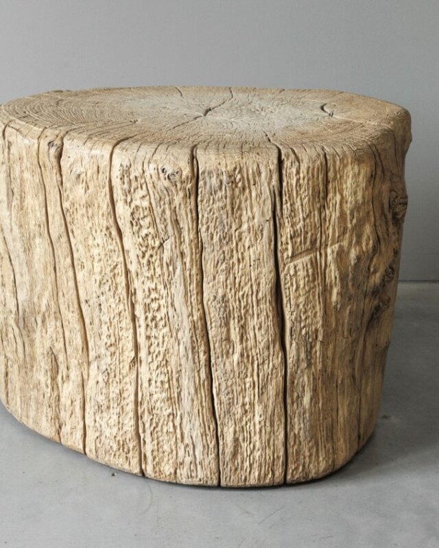Be-Uniq Bijzettafel | Organisch Hout | H50 x B63 x D48 cm