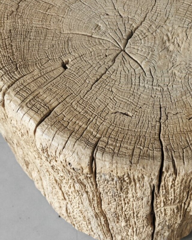 Be-Uniq Bijzettafel | Organisch Hout | H50 x B63 x D48 cm