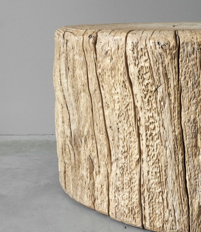 Be-Uniq Bijzettafel | Organisch Hout | H50 x B63 x D48 cm