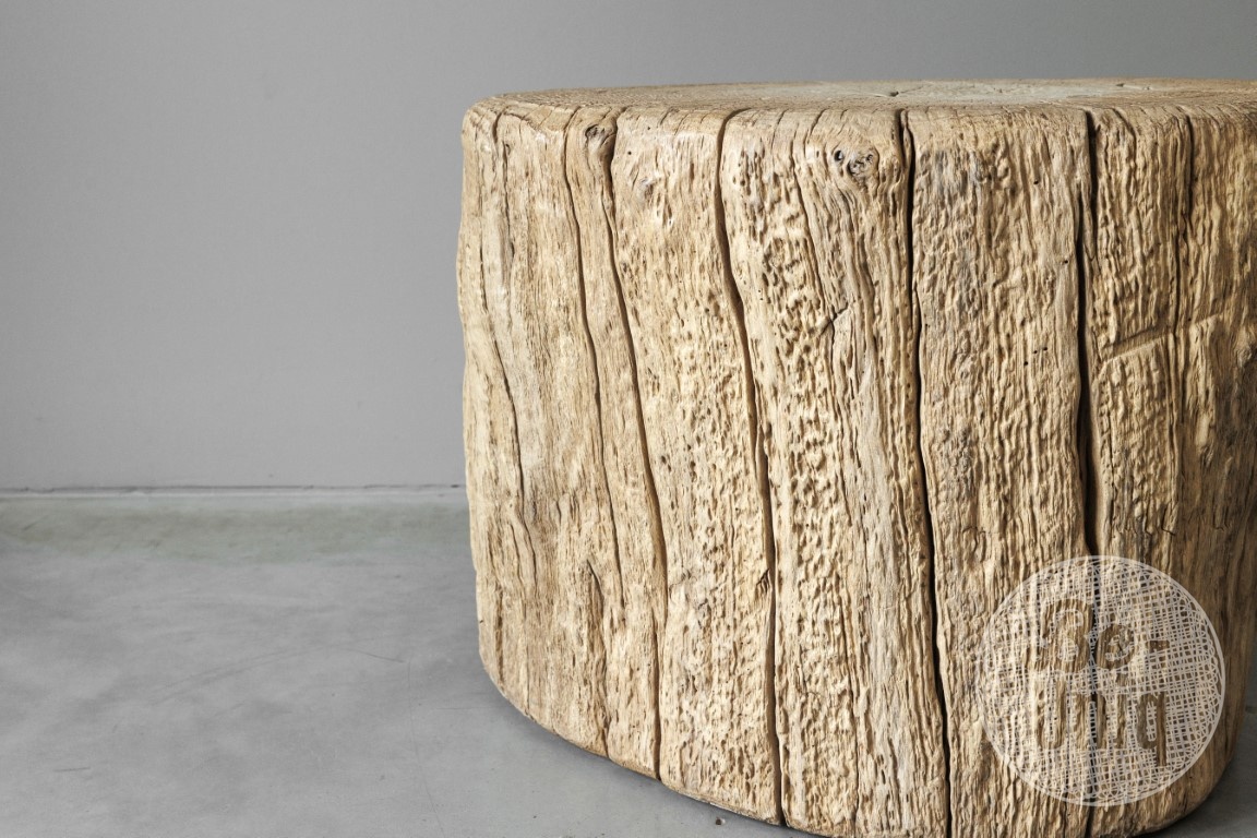 Be-Uniq Bijzettafel | Organisch Hout | H50 x B63 x D48 cm