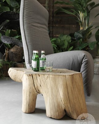 Be-Uniq Bijzettafel | Organisch Hout | China | H34 x B67 x D48 cm