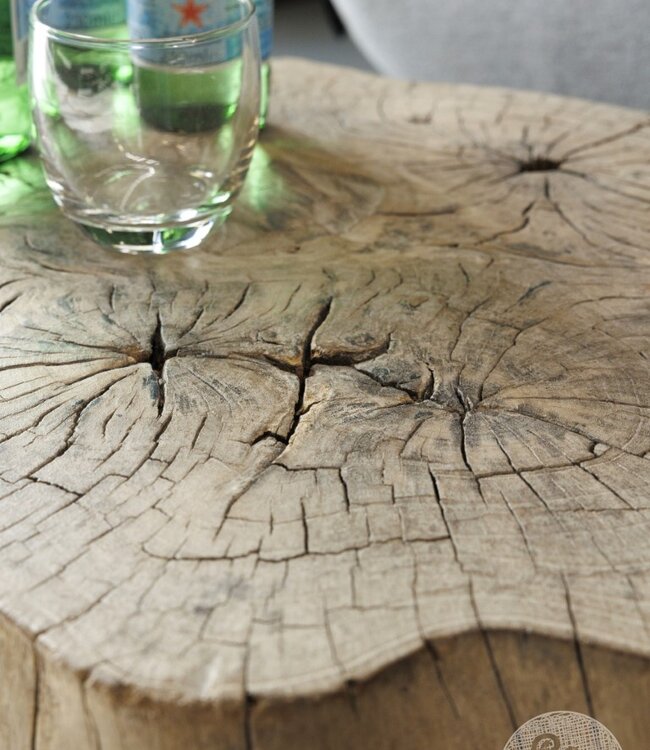 Be-Uniq Bijzettafel | Organisch Hout | China | H34 x B67 x D48 cm