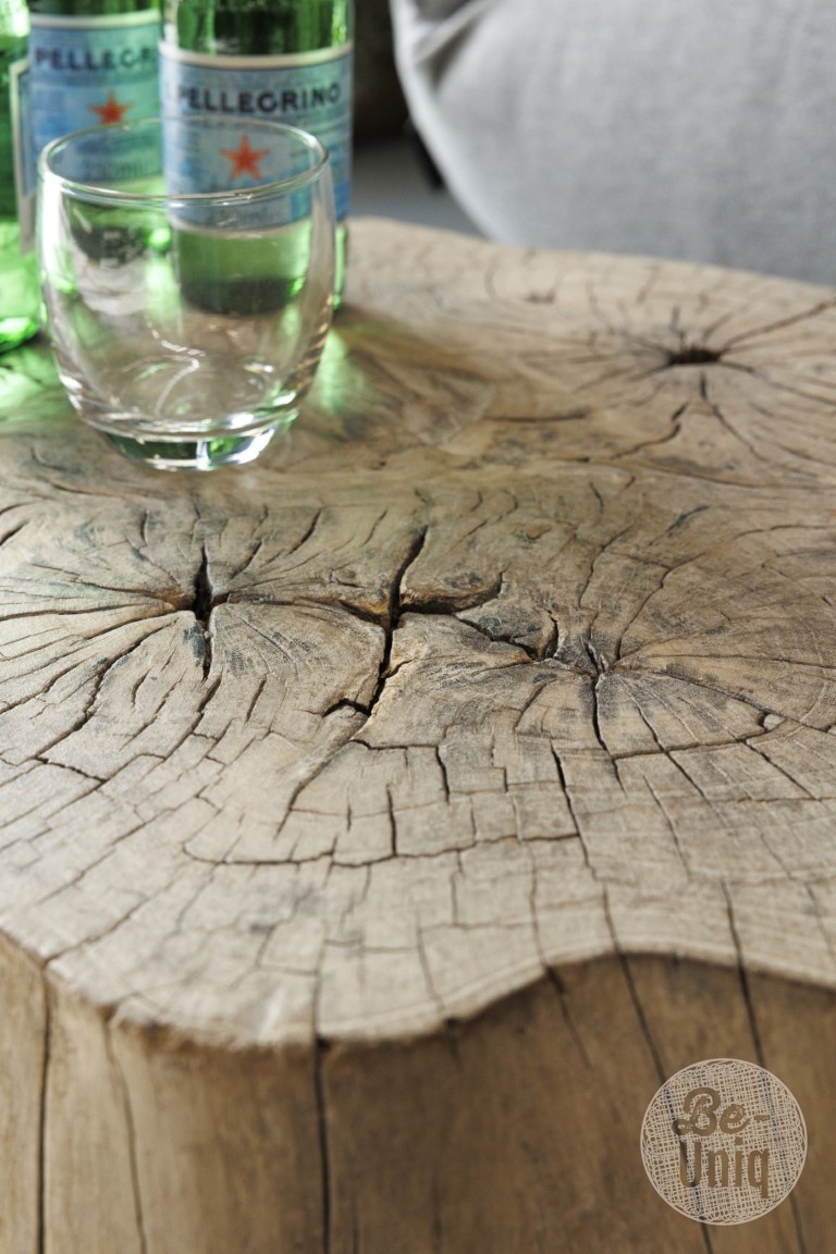 Be-Uniq Bijzettafel | Organisch Hout | China | H34 x B67 x D48 cm