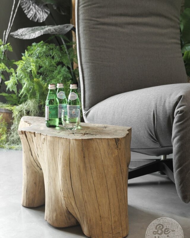Be-Uniq Bijzettafel | Organisch Hout | China | H34 x B67 x D48 cm