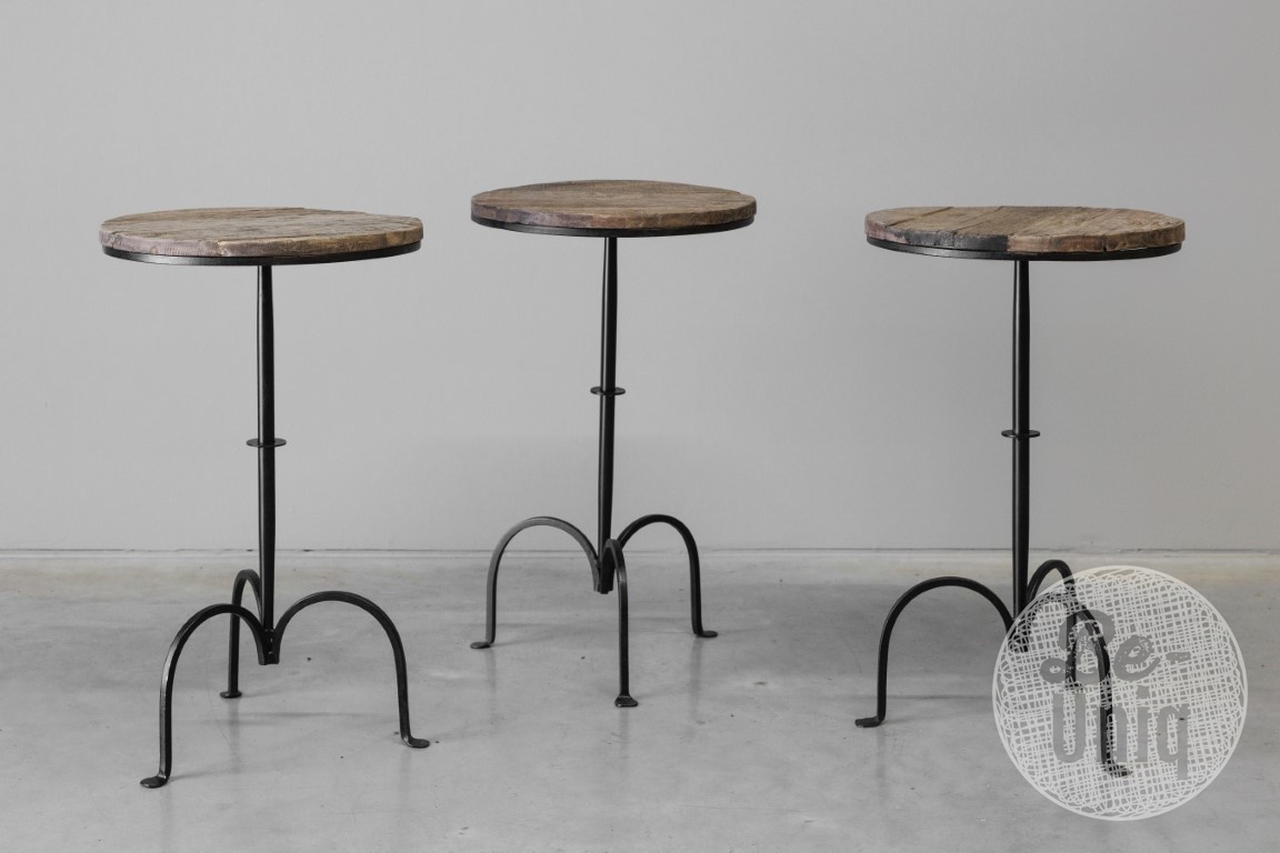 Be-Uniq Ronde Bijzettafel | Capital Collection | H60 x D35 cm