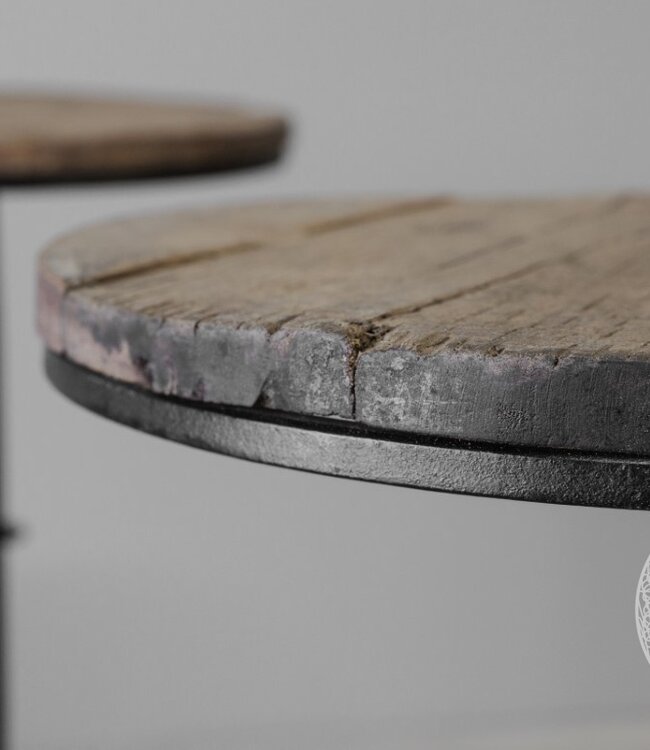 Be-Uniq Ronde Bijzettafel | Capital Collection | H60 x D35 cm