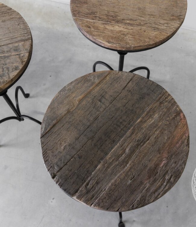 Be-Uniq Ronde Bijzettafel | Capital Collection | H60 x D35 cm