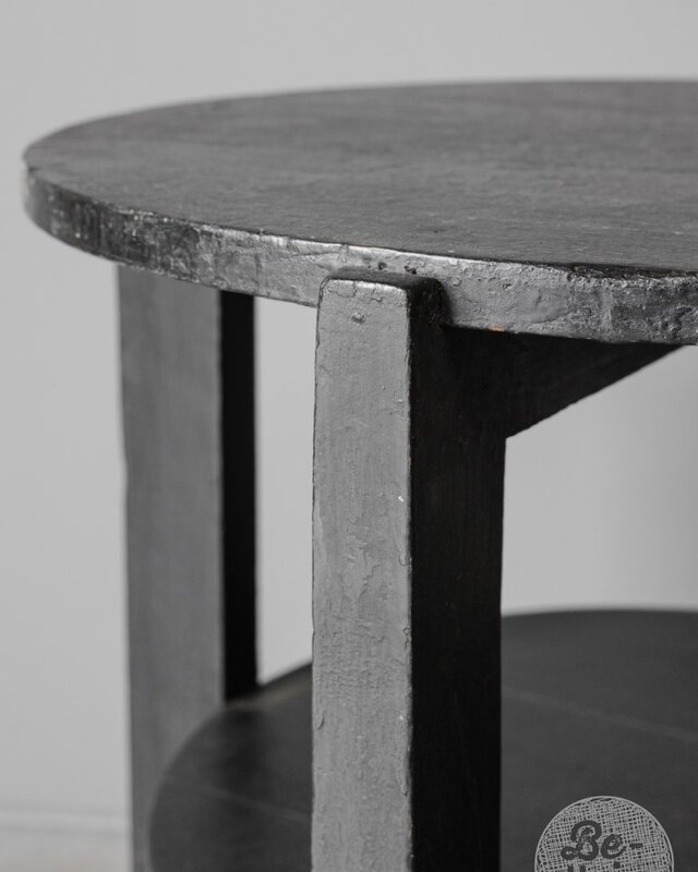 Be-Uniq Unieke Oude Bijzettafel | India | H55 x D55 cm