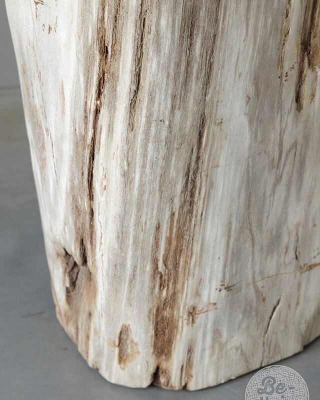 Be-Uniq Zuil | Versteend Hout | Indonesië | H43 x B27 x D30 cm