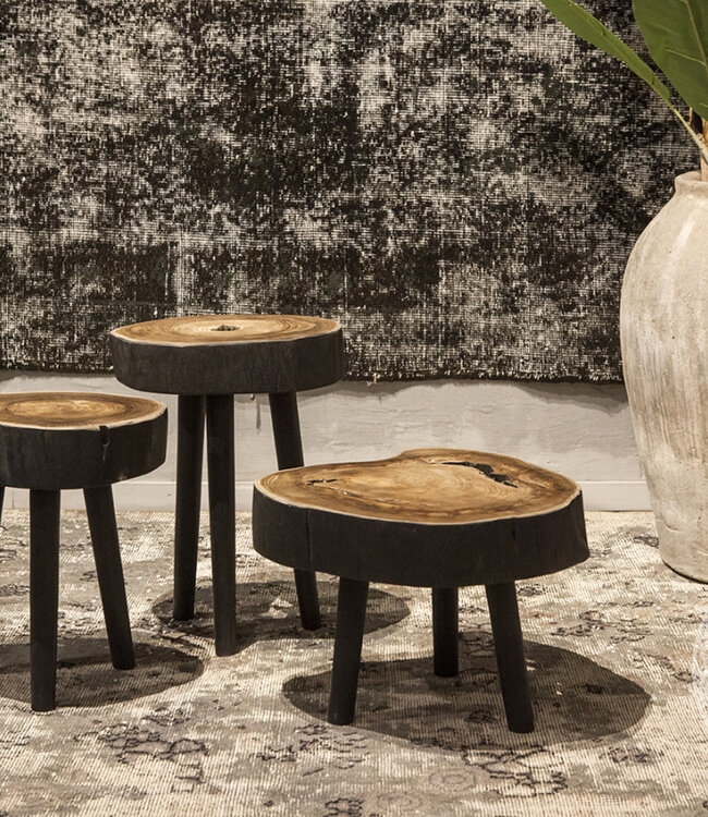 Be-Uniq Slice Bijzettafel | Set Van 3 | 2 Kleuren Verkrijgbaar