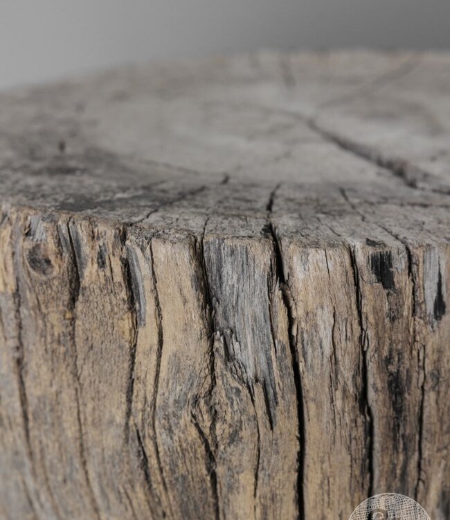 Be-Uniq Oud Houtblok | India | 2 Maten Verkrijgbaar