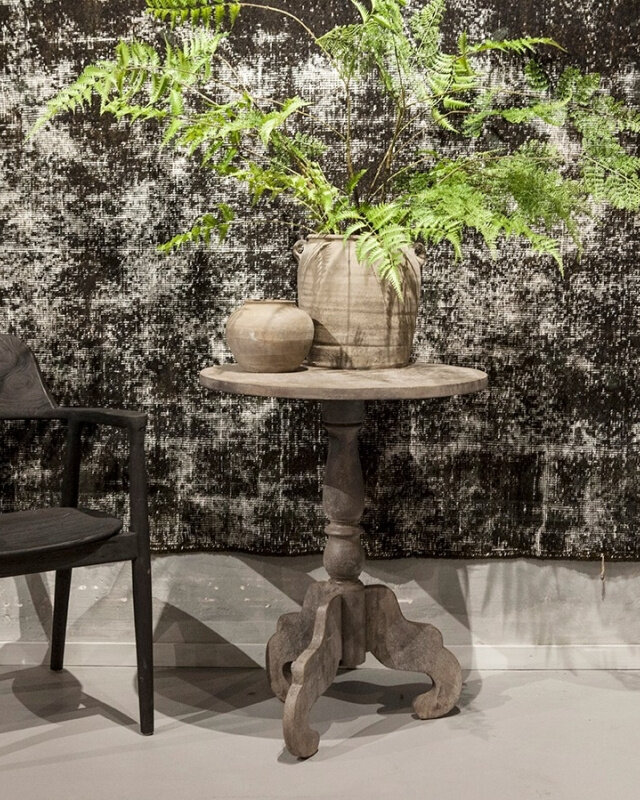 Be-Uniq Wijntafel | Cement Finish | H76 x D60 cm