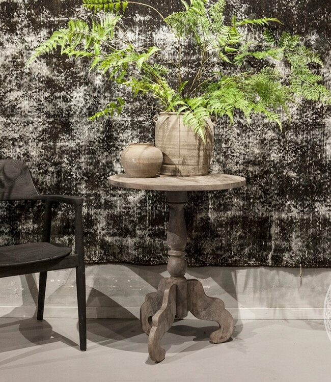 Be-Uniq Wijntafel | Cement Finish | H76 x D60 cm