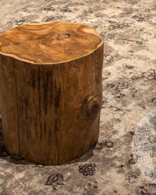 Be-Uniq Hoge Bijzettafel | Log | 2 Kleuren Verkrijgbaar