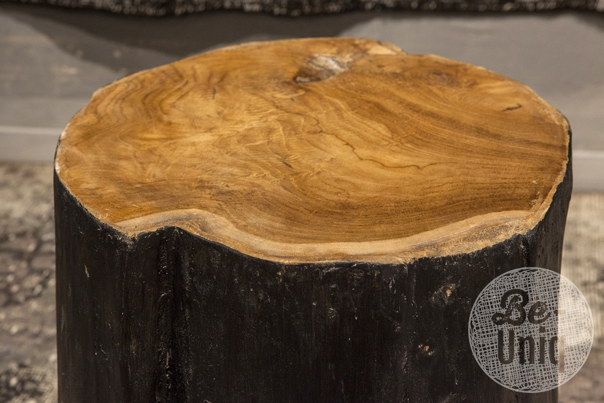 Be-Uniq Hoge Bijzettafel | Log | 2 Kleuren Verkrijgbaar