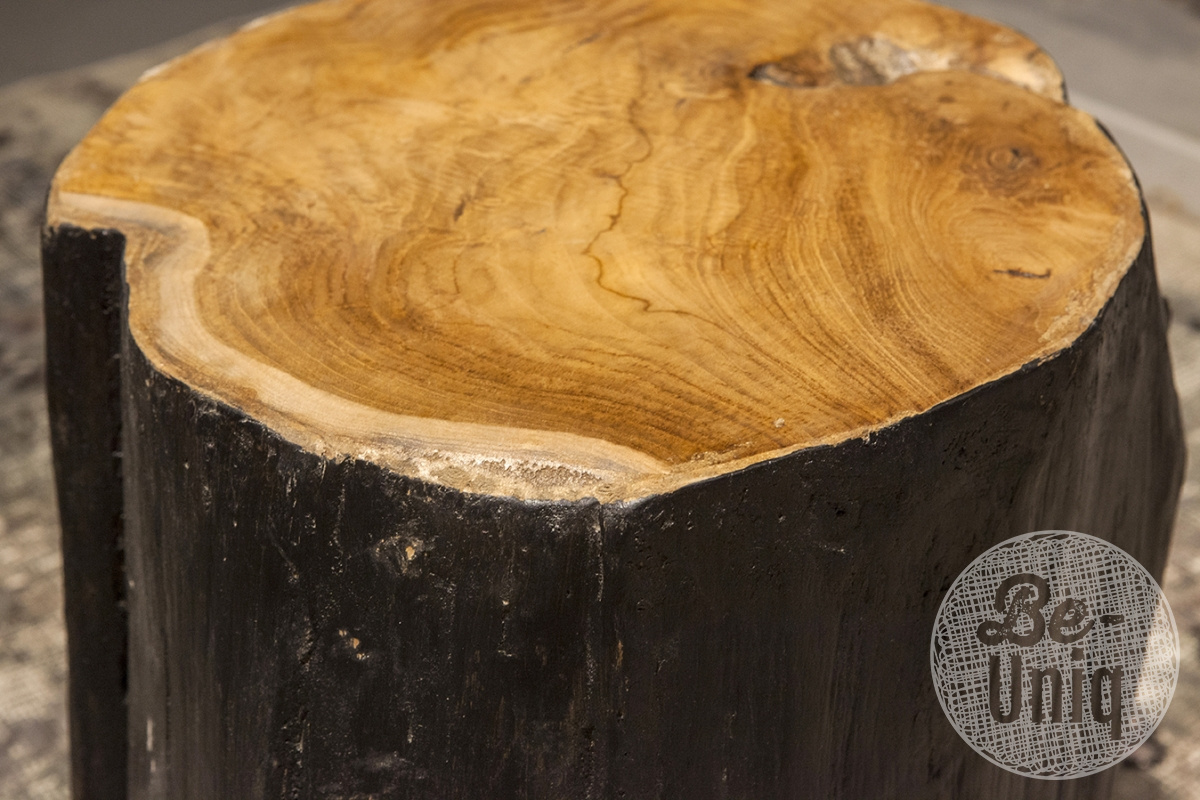 Be-Uniq Hoge Bijzettafel | Log | 2 Kleuren Verkrijgbaar