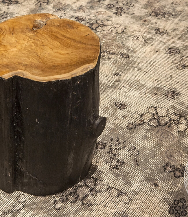 Be-Uniq Hoge Bijzettafel | Log | 2 Kleuren Verkrijgbaar