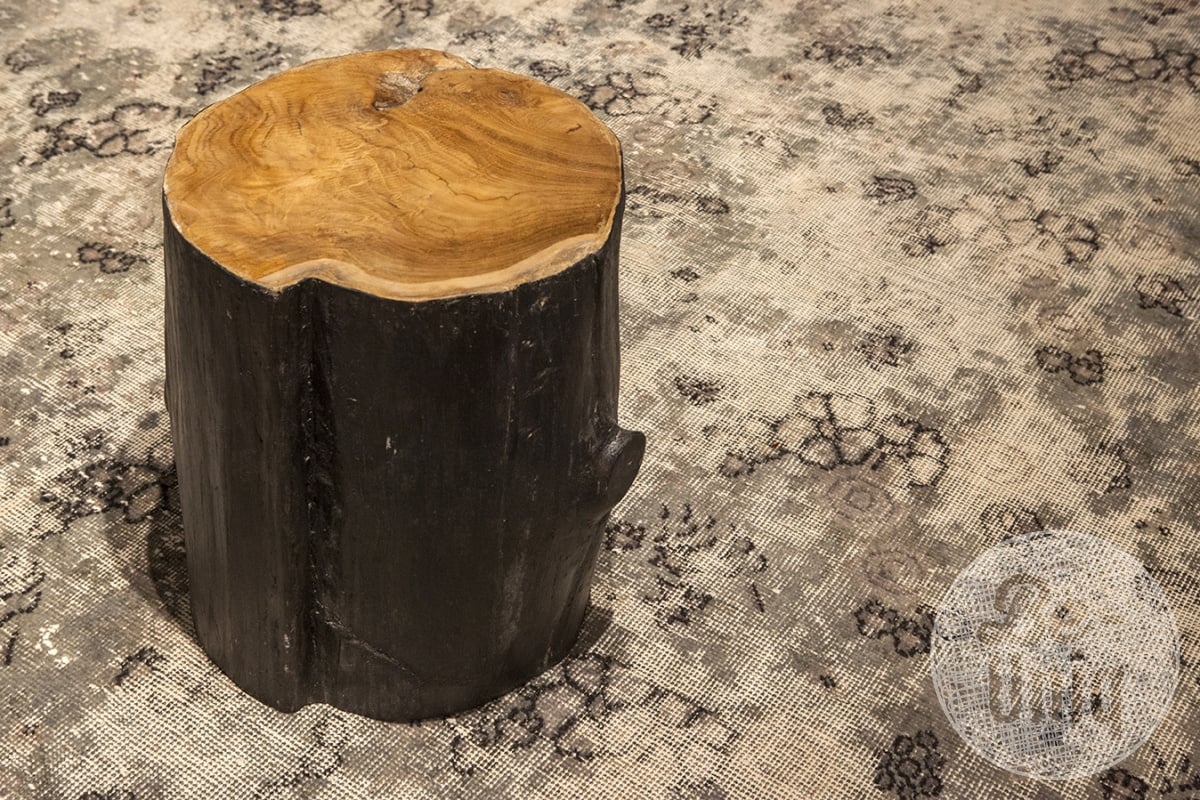 Be-Uniq Hoge Bijzettafel | Log | 2 Kleuren Verkrijgbaar