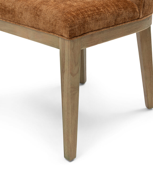 Rivièra Maison Eetkamerstoel Whistler | Kastanjebruin