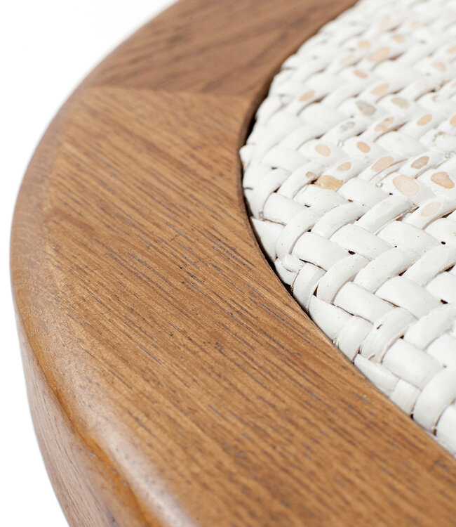 Rivièra Maison Eetkamerstoel St. Etienne | Naturel | H88 x B49 x D52 cm