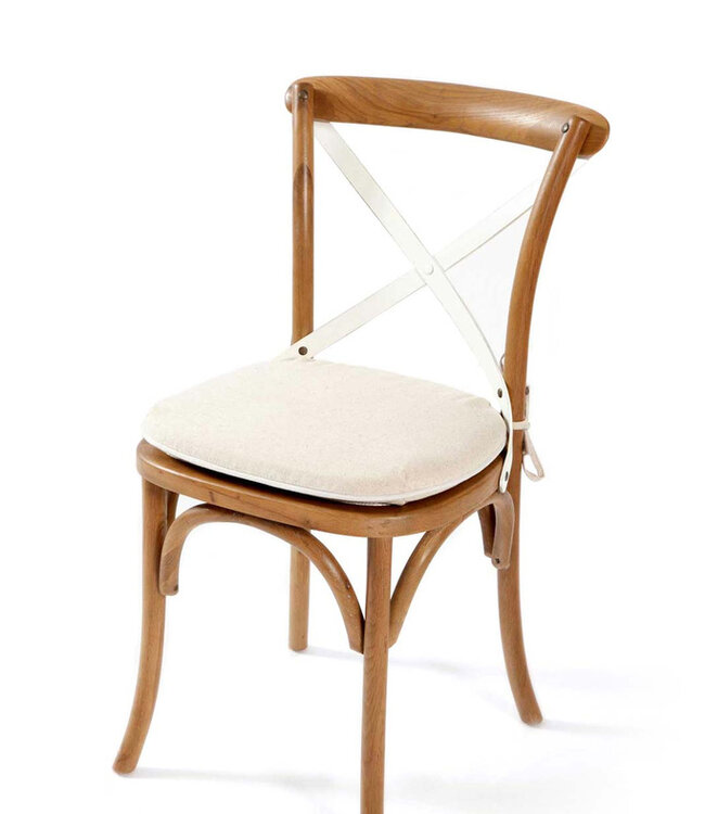 Rivièra Maison Eetkamerstoel St. Etienne | Naturel | H88 x B49 x D52 cm