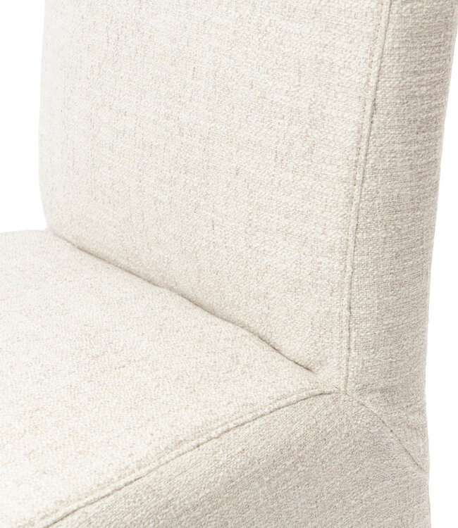 Rivièra Maison Eetkamerstoel Firenze | Wit | H85 x B49 x D60 cm