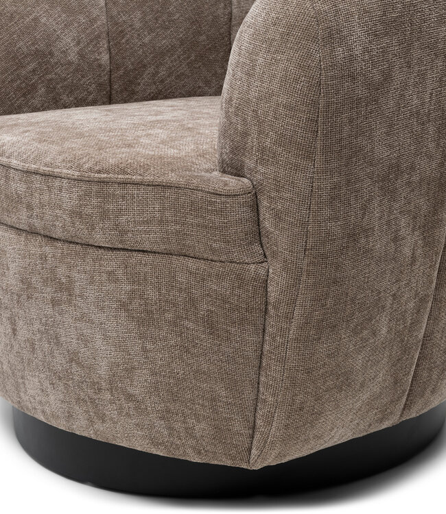 Rivièra Maison Draaifauteuil De Gravin | Taupe