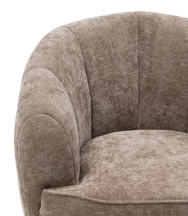 Rivièra Maison Draaifauteuil De Gravin | Taupe