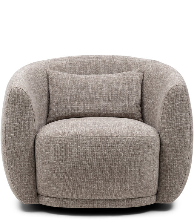 Rivièra Maison Draaifauteuil Leonardo | Taupe