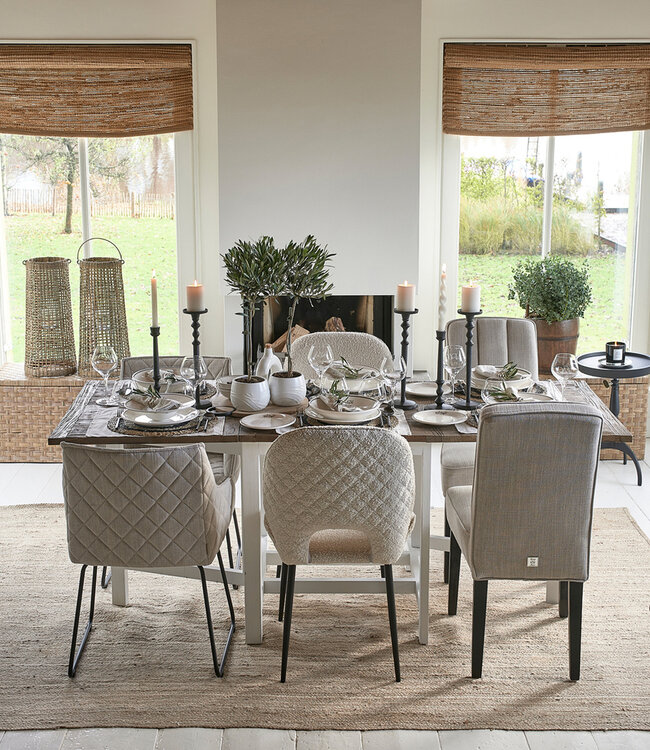 Rivièra Maison Eetkamerstoel Frisco Drive | Naturel | H83 cm