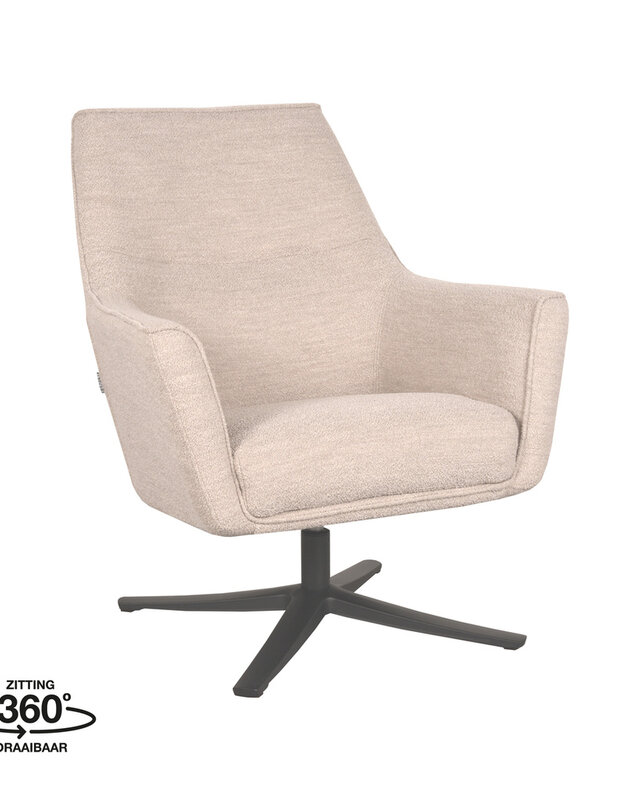 LABEL51 LABEL51 Fauteuil Tod - Naturel - Boucle