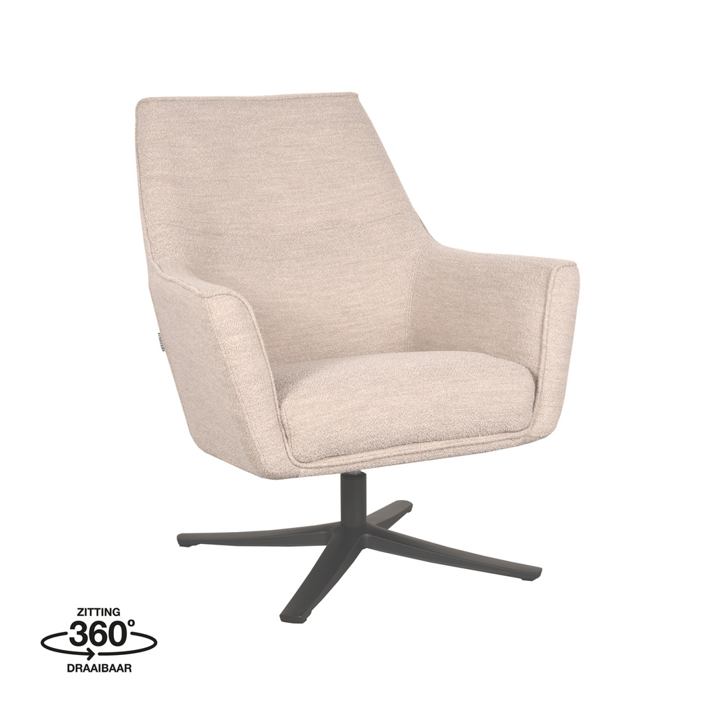 LABEL51 LABEL51 Fauteuil Tod - Naturel - Boucle