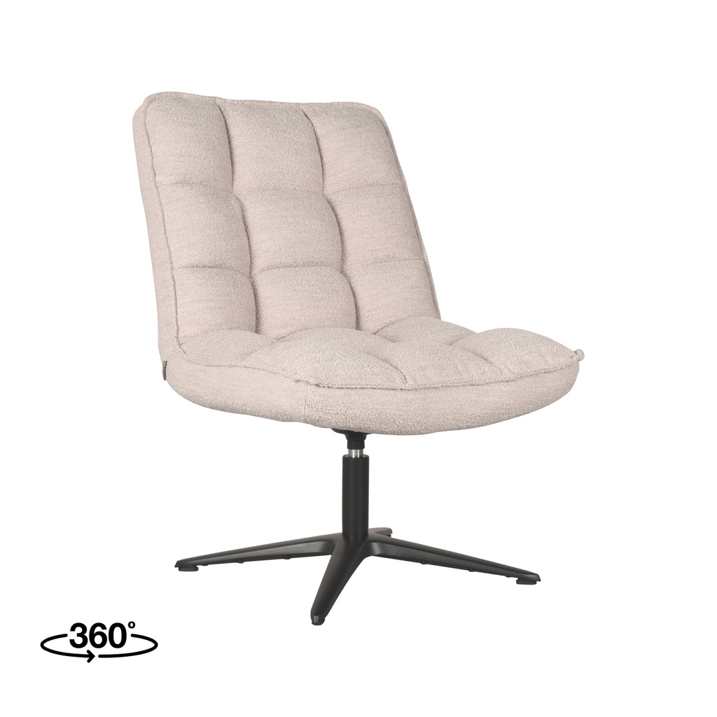 LABEL51 LABEL51 Fauteuil Vince - Naturel - Boucle