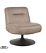 LABEL51 LABEL51 Fauteuil Eli - Taupe - Microfiber