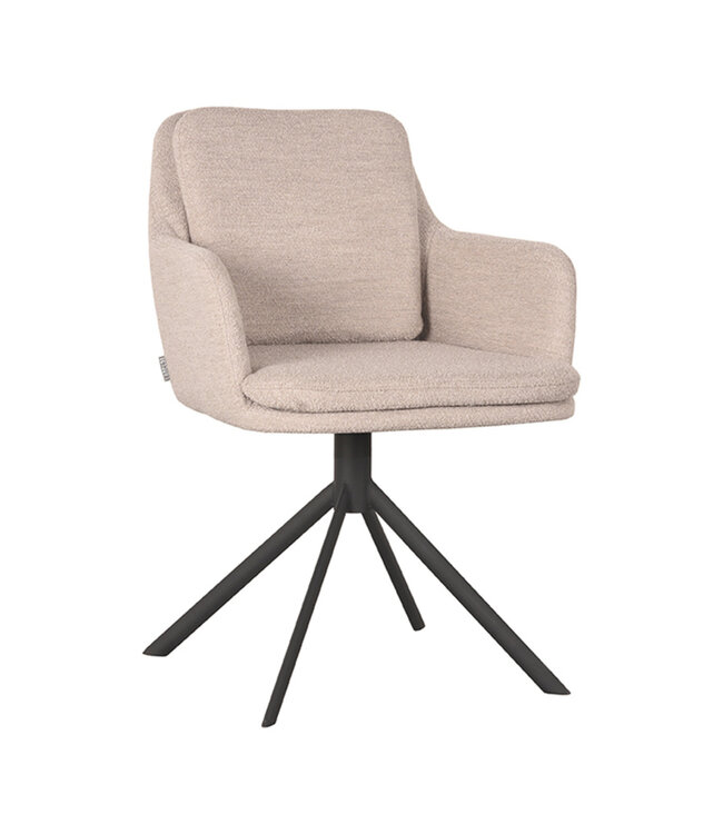 LABEL51 LABEL51 Eetkamerstoel Joy - Naturel - Boucle