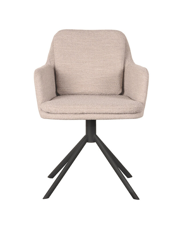 LABEL51 LABEL51 Eetkamerstoel Joy - Naturel - Boucle